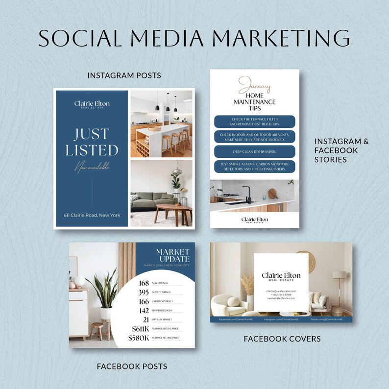 Posts & Stories Templates